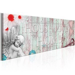 Obraz - Home: House + Love