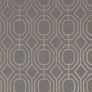 Tapeta wzór geometryczny heksagony i romby szara