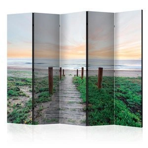 Parawan 5-częściowy - Pośród traw II [Room Dividers]