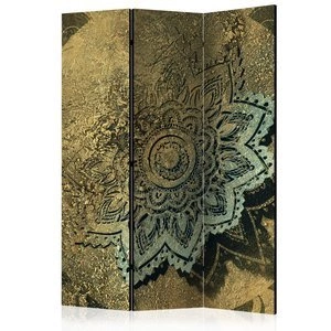 Parawan 3-częściowy - Złoty skarb [Room Dividers]