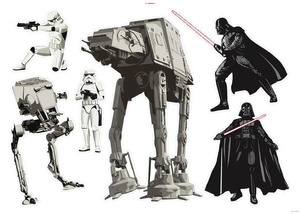 Naklejki samoprzylepne 14739h Star Wars Doomed