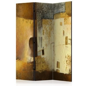 Parawan 3-częściowy - Złota osobliwość [Room Dividers]