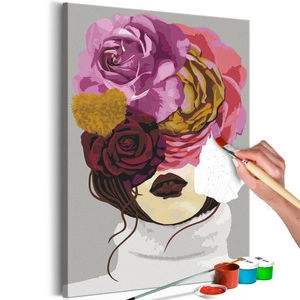 Obraz do samodzielnego malowania - Zasłonięte oczy