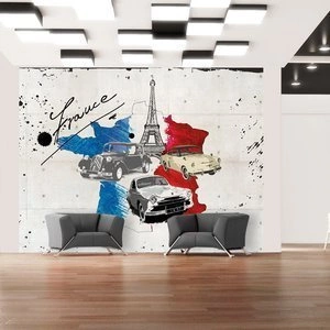 Fototapeta - Admirer of cars (France)