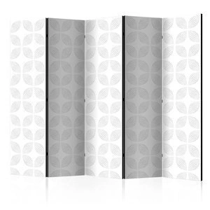 Parawan 5-częściowy - Symetryczne kształty II [Room Dividers]