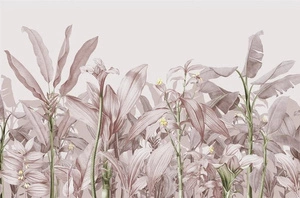 Fototapeta ścienna tropikalna z motywem dżungli liście V112-2