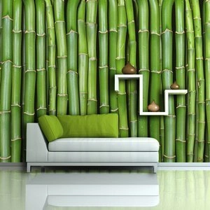 Fototapeta - Bambusowa ściana