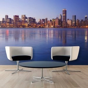 Fototapeta - Icy Downtown Chicago