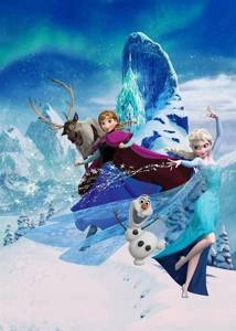 Fototapeta ścienna Frozen Elsas Magic DX4-014