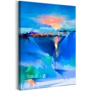 Obraz - Zimowy pejzaż (1-częściowy) pionowy