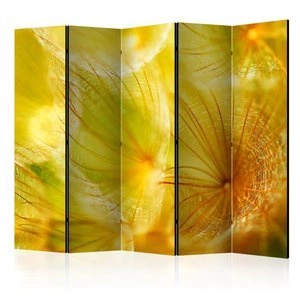 Parawan 5-częściowy - Delikatne puszki dmuchawca II [Room Dividers]