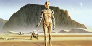 Fototapeta ścienna Star Wars Classic RMQ Droids DX10-051