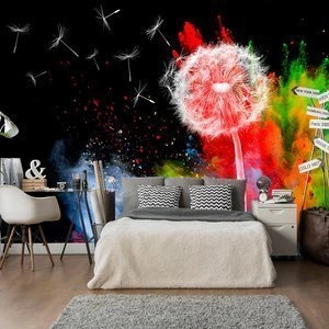 Fototapeta - Kolorowy żywioł