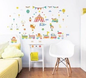 Naklejki ścienne Walltastic 44968 Cyrk