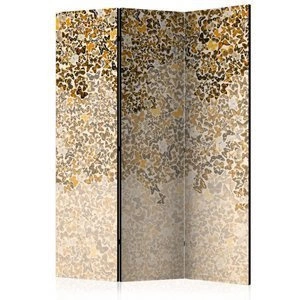 Parawan 3-częściowy - Sztuka i motyle [Room Dividers]