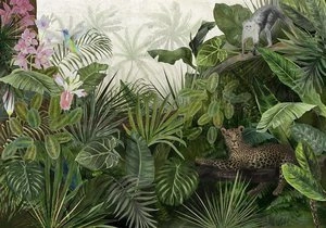 Fototapeta ścienna dżungla ze zwierzętami – Amazonia 20