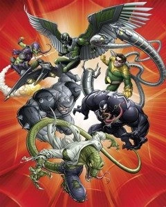 Fototapeta KOMAR 016-DVD2 Spider-Man Sinister Six