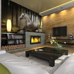 Fototapeta - Biała gonitwa