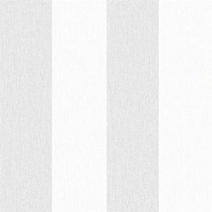 Tapeta winylowa na flizelinie w biało szare pasy