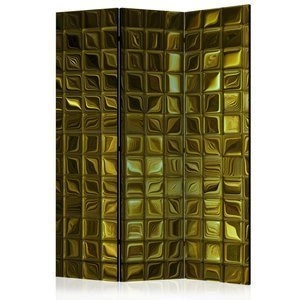 Parawan 3-częściowy - Złota poświata [Room Dividers]