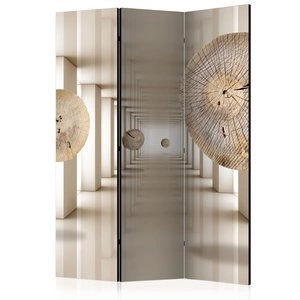 Parawan 3-częściowy - Futyrystyczny las [Room Dividers]