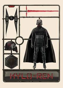 Obraz ścienny Star Wars Toy Kylo WB181