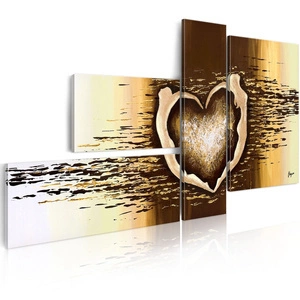 Obraz malowany - Miłosny lot