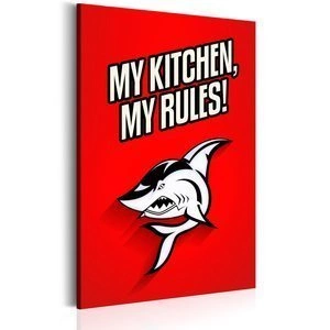 Obraz - My kitchen, my rules!
