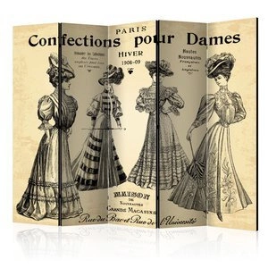 Parawan 5-częściowy - Confections pour Dames II [Room Dividers]