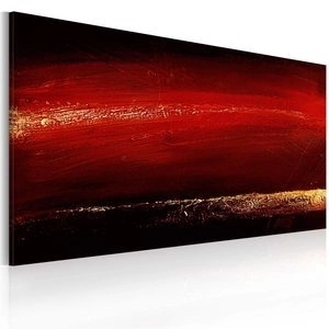 Obraz malowany - Czerwona szminka