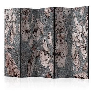 Parawan 5-częściowy - Szary korek II [Room Dividers]