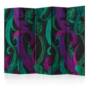 Parawan 5-częściowy - Taniec piór II [Room Dividers]