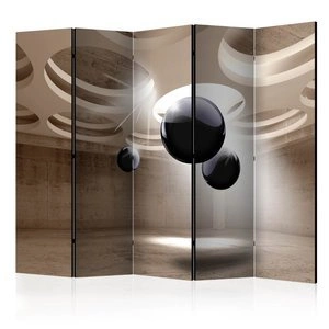 Parawan 5-częściowy - Geometryczne olśnienie II [Room Dividers]