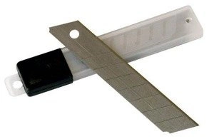 Ostrza wymienne do nożyka 18mm 10szt.