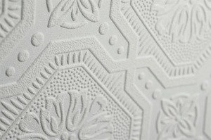 Tapeta do malowania wypukła faktura ornamenty