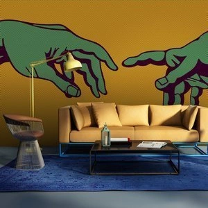 Fototapeta - Green touch