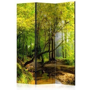 Parawan 3-częściowy - Leśna polana [Room Dividers]