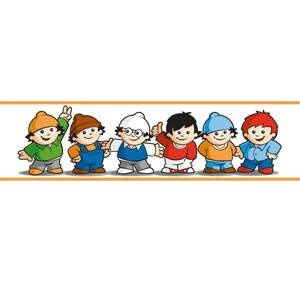 Border ścienny Marburg 47501 Mainzelmannchen