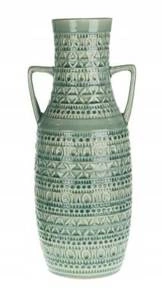 Wazon ceramiczny niebieski 17x43,5cm 36273-260