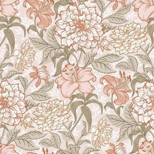 Tapeta ścienna Esta Home 139479 Vintage Flowers