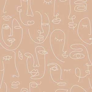 Tapeta ścienna Esta Home 139214 Art Deco