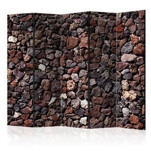 Parawan 5-częściowy - Kamienny zamek II [Room Dividers]