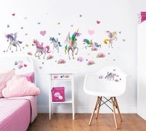 Naklejki ścienne Walltastic 45989 Magiczny Jednorożec
