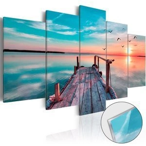 Obraz na szkle akrylowym - Zapomniana przystań [Glass]