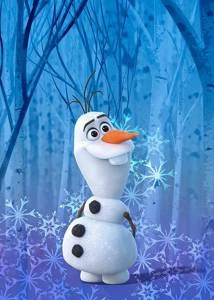 Obraz ścienny Frozen Olaf Crystal WB067