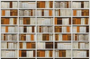 Fototapeta ścienna Biblioteczka z książkami V135-1