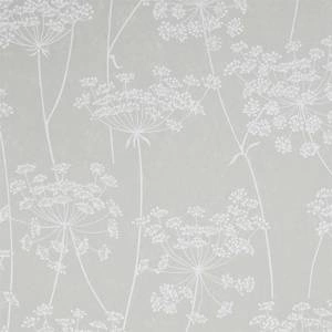 Tapeta wzór roślinny dmuchawce kwiaty zielona