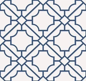 Tapeta ścienna Wallquest BL70002 Navy, Grey and White