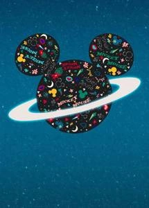 Fototapeta ścienna Planet Mickey IADX4-026