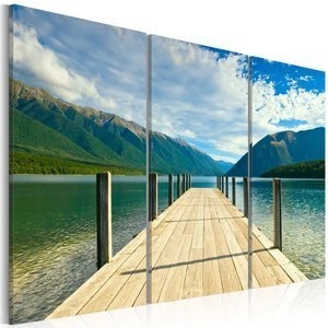 Obraz - Molo na jeziorze